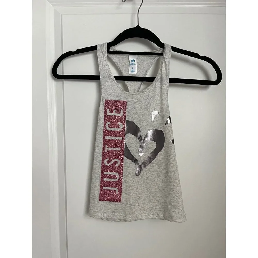 Girls Justice Tank & Shorts